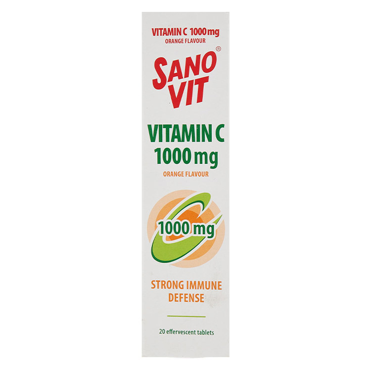 Sano Vit Vitamin C 1000mg Orange (20 Tablets) 2