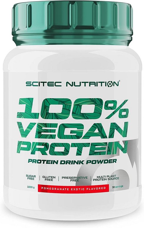 Scitec Nutrition 100% Vegan Protein Pomegrante Exotic (1kg)