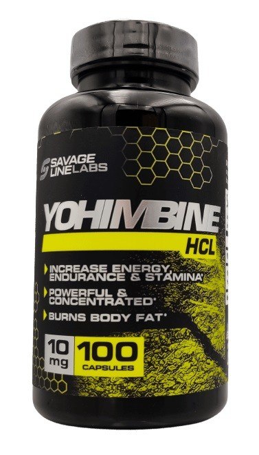 Savageline Labs Yohimbine HCL 90 Caps
