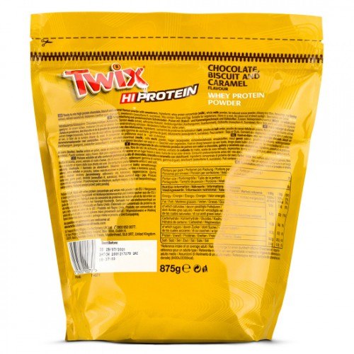 TWIX Hi-Protein Chocolate, Bisquit and Caramel (875g) 2