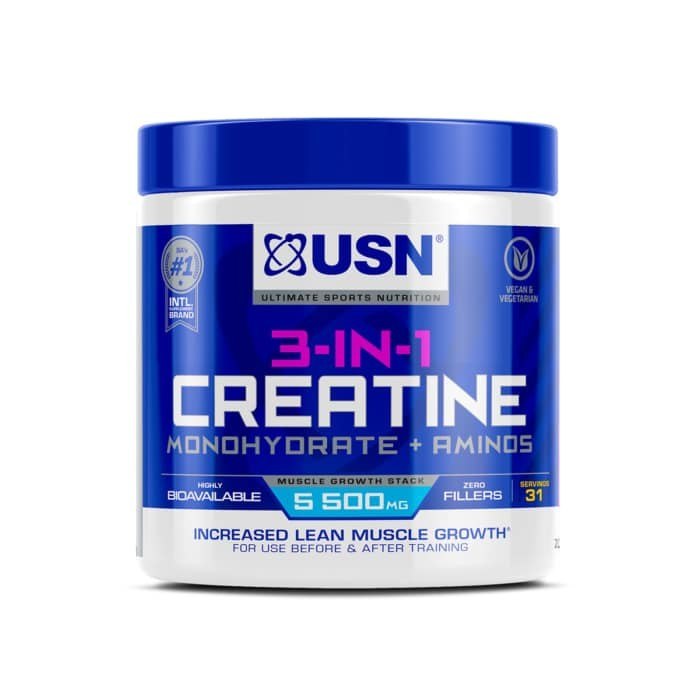 USN Creatine 3 IN 1 UnFlavoured 200 GM