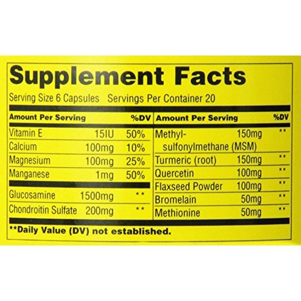 Universal Jointment Sport 120 Capsules 2