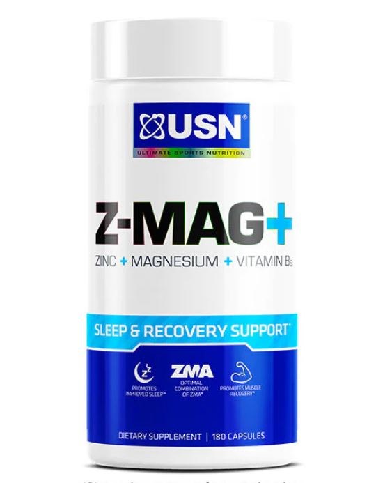 USN Z-MAG + Vitamin B6 (180 Capsules)