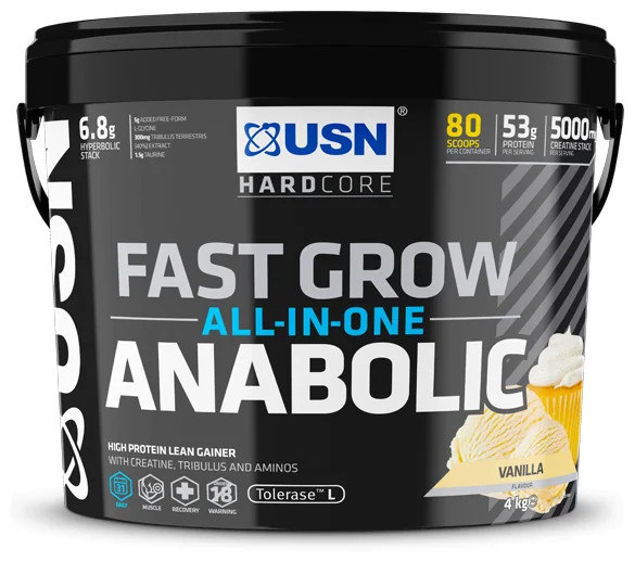 USN Fast Grow Anabol Gh 4Kg Vanilla