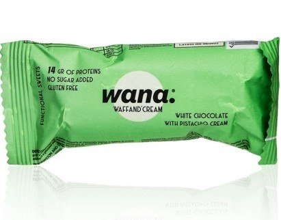 Wana Waffand White Chocolate Wich Pistachio Cream (43g)