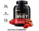 Optimum Nutrition Gold Standart 100% Whey Protein Powders Strawberry 5lb 3