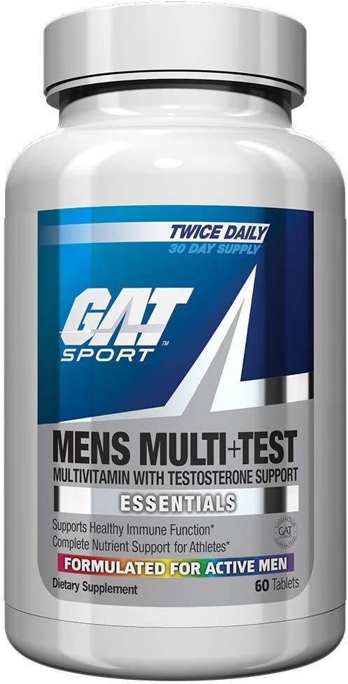 Buy GAT Sport Men's Multi + Test Premium Multivitamin (60 Tablets
